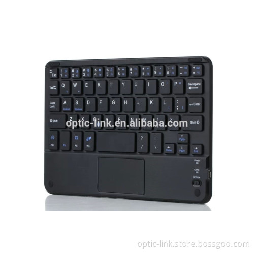 7-10 inch tablet pc Universal bluetooth keyboard with leather case for Android Win8 dual system with touch pad bluetooth 3.0